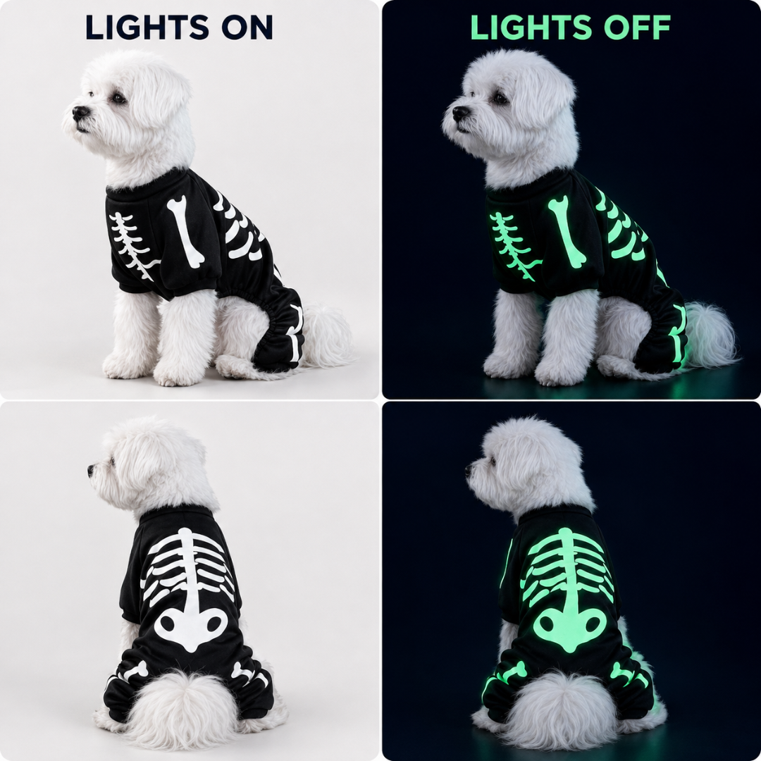 Glow in the Dark Dog Costume