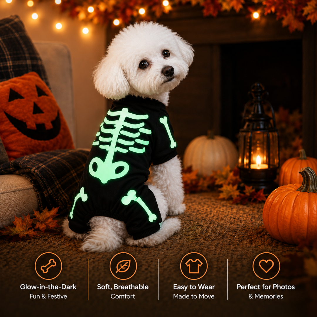 Glow in the Dark Dog Costume