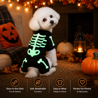 Glow in the Dark Dog Costume