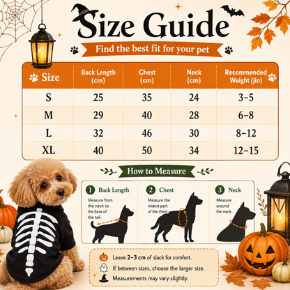 Glow in the Dark Dog Costume